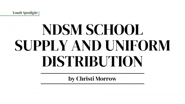NDSM School Supply and Uniform Distribution by Christi Morrow