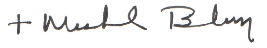 Bishop Curry signature