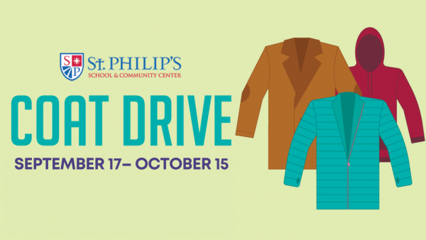 Coat Drive for St. Philip's School and Community Center