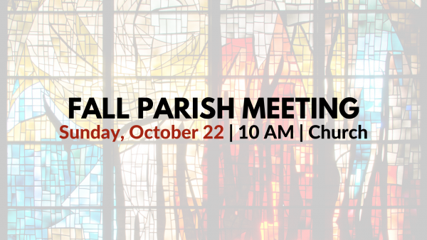 2023 Fall Parish Meeting