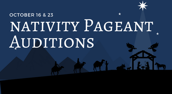 Nativity Pageant Auditions